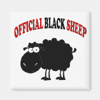 Funny black sheep
