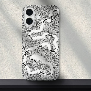 Funny Black White Ant Farm Insect Humour   iPhone 16 Case