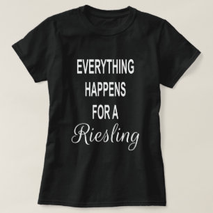 Funny Black Wine Drinking Quote T-Shirt