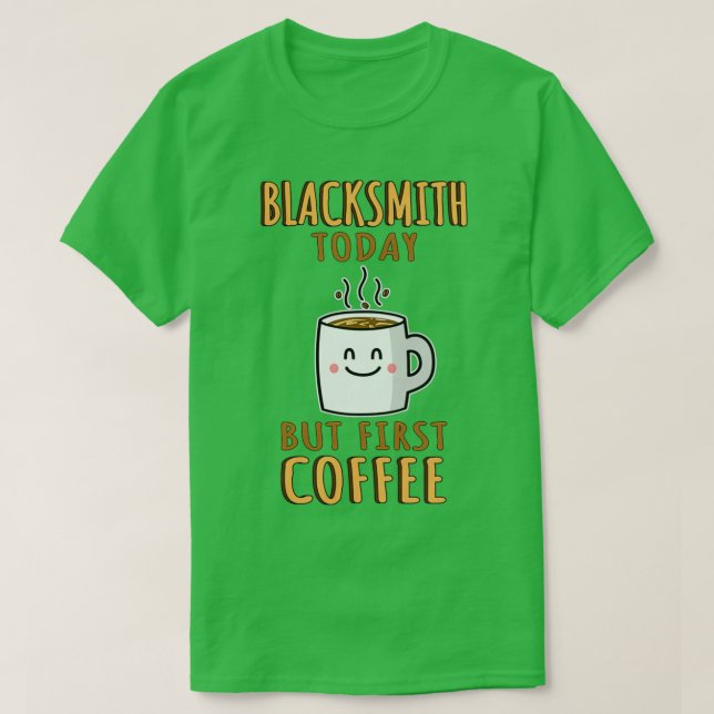 Funny Blacksmith Humour T T-Shirt (Design Front)