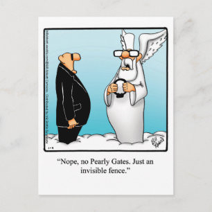 Funny Blessings & Faith Humour Postcard