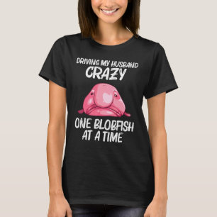 Funny Blobfish Gift For Women Mum Sea Animal Lover T-Shirt