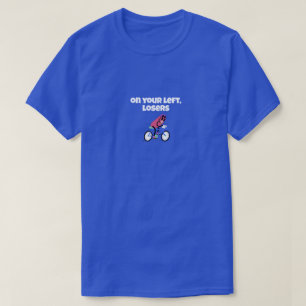 Funny Blue Cycling T-Shirt