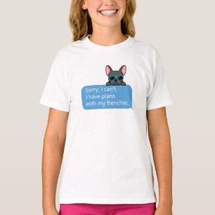 Funny Blue French Bulldog T-Shirt