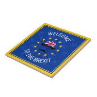Funny Blue Yellow European Union Brexit Art