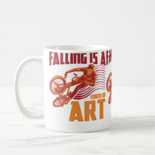 Funny Bmx Quote Vert Ramp Bicycle Coffee Mug