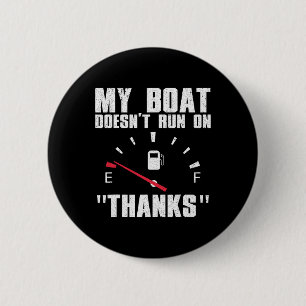 Funny Boat Art For Men Women Boating Watercraft Bo 6 Cm Round Badge
