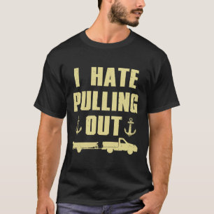 Funny Boating Design For Men Women Boat Captain Bo T-Shirt