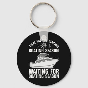 Funny Boating Design For Men Women Boater Boat Lov Key Ring