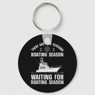 Funny Boating Design For Men Women Boater Boat Lov Key Ring