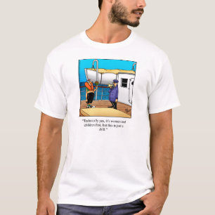 Funny Boating Humour Tee Shirt