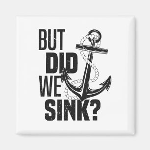 Funny Boating Magnet