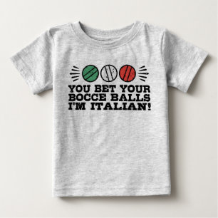 Funny Bocce Ball Baby T-Shirt