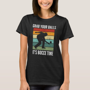 Funny Bocce Balls Player-Boules Team T-Shirt