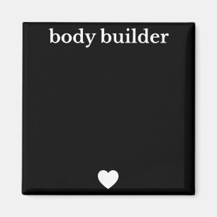 Funny Body Builder Pregnancy Announcement Magnet