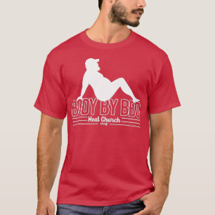 Funny Body By BBQ Vintage Meat Church T-Shirt