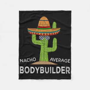 Funny Bodybuilder Bodybuilding  Fleece Blanket
