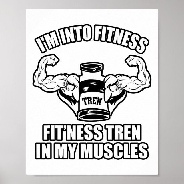 Funny Bodybuilder  Poster (Front)