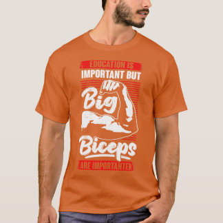 Funny Bodybuilding Biceps Fitness Bodybuilder Gift T-Shirt