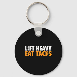 Funny Bodybuilding Graphic For Gym Workout And Wei Key Ring