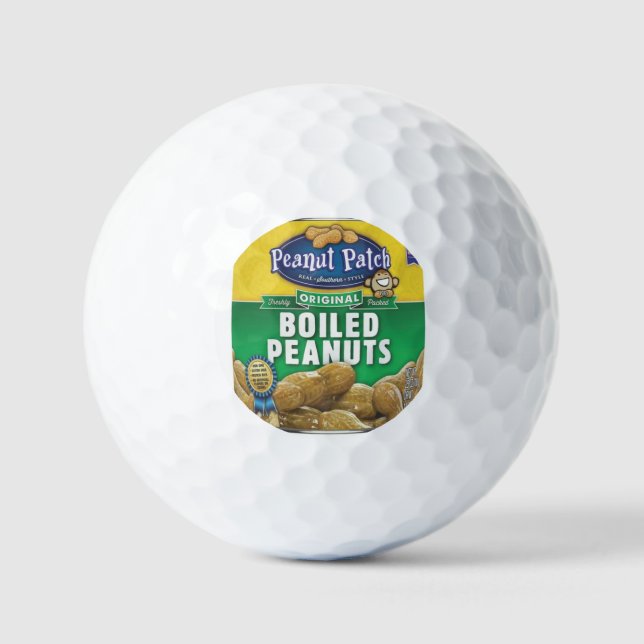 Funny boiled peanuts golf balls (Front)