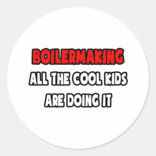 Funny Boilermaker Shirts and Gifts Classic Round Sticker