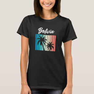 Funny Bolivian Bolivia Flag Men Women Pride Roots T-Shirt