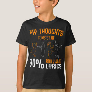 Funny Bollywood Love Hindi Movie addict T-Shirt