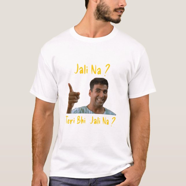 Funny Bollywood Tshirt - Indian Movie Dialogue (Front)