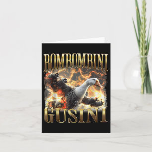Funny Bombombini Guzzini - Italian Brainrot Meme Card