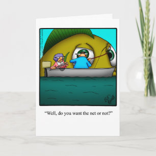 Funny Bon Voyage Vacation Greeting Card