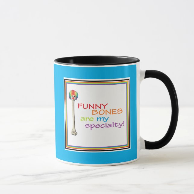 Funny bones mug paediatrician doctor gift (Right)