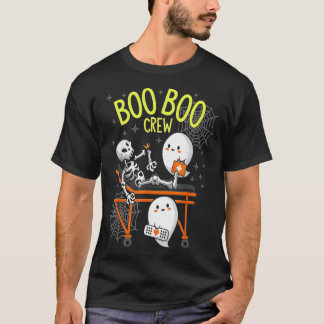Funny BOO BOO CREW Nurse RN Halloween 2022  T-Shirt