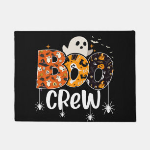Funny Boo Crew Ghost Lover Matching Halloween Men Doormat