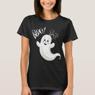 Funny Boo Ghost Classic Halloween Costume T-Shirt 