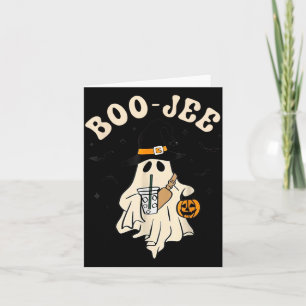 Funny Boo-JEE Ghost Halloween Boo JEE Ghost Spooky Card