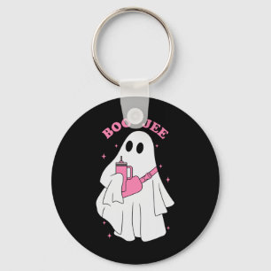 Funny Boo-jee Ghost Halloween Boo Jee Ghost Spooky Key Ring