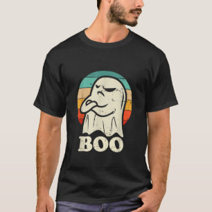 Funny Boo With Ghost Pumpkins For Halloween Costum T-Shirt