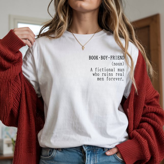 Funny BOOK·BOY·FRIEND Shirt – Book Lover Gift (book boyfriend shirt, book boyfriend sweatshirt, book boyfriend gift, funny book shirt, funny book)