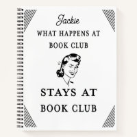 Funny Book Club Quote Personalised