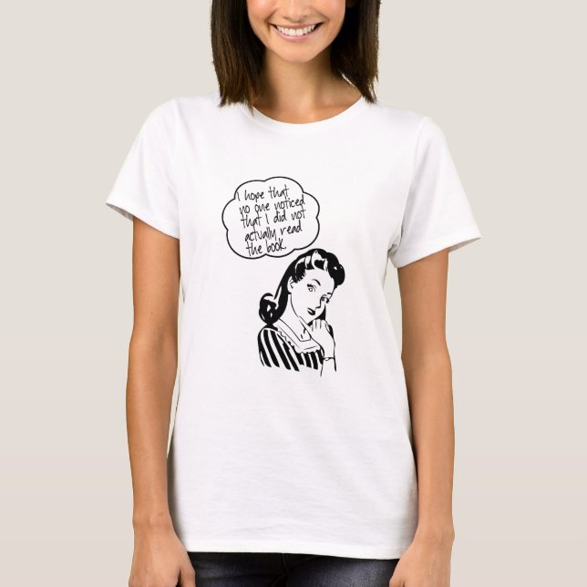 Funny Book Club T-Shirt (Front)