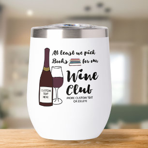 Funny Book Group Really Wine Club Custom