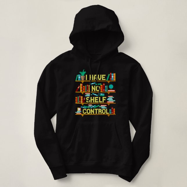 Funny Book Lover  Book Club Group Reading Libraria Hoodie (Design Front)