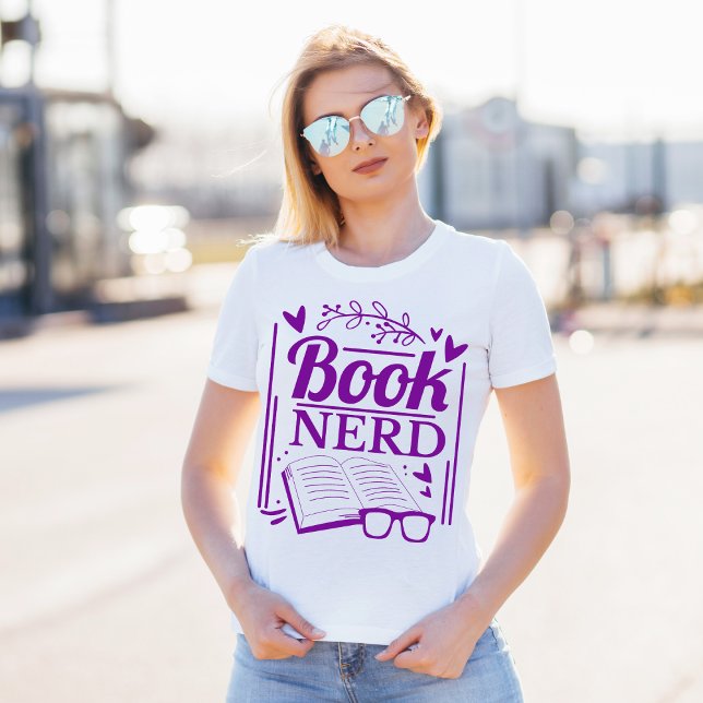 Funny Book Lover Book Nerd  T-Shirt (Creator Uploaded)