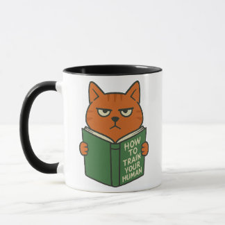 Funny Book Lover Cat Mug Cat Mum Cat Dad