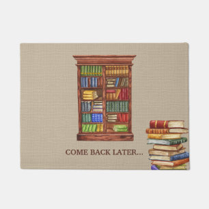 Funny Book Lover Doormat 