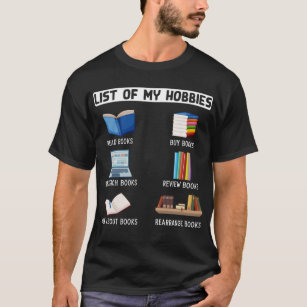 Funny Book Lover Humour Bookworm Reading T-Shirt