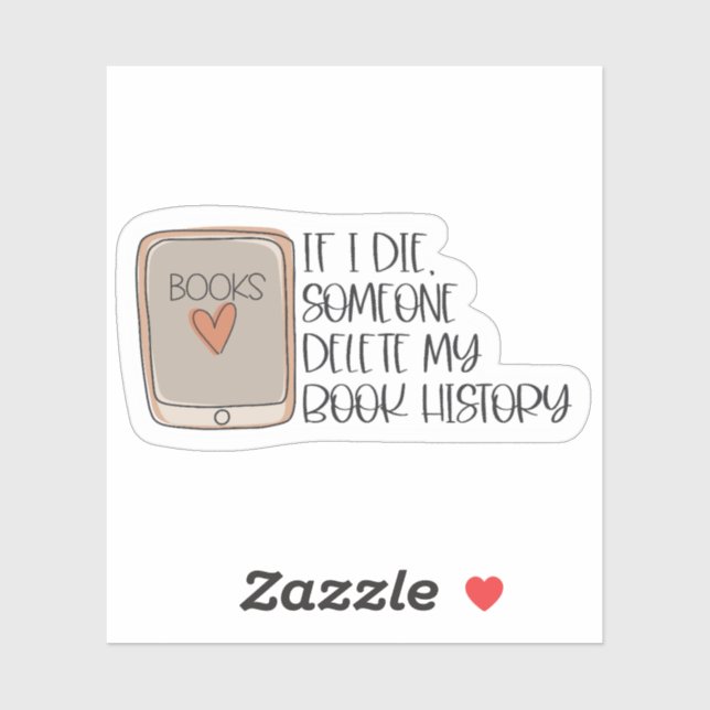 Funny book lover quote (Sheet)