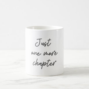 Funny Book Lover Quote Grey Script Coffee Mug