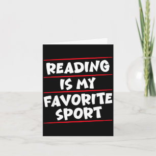 Funny book lover quote read library motivation card